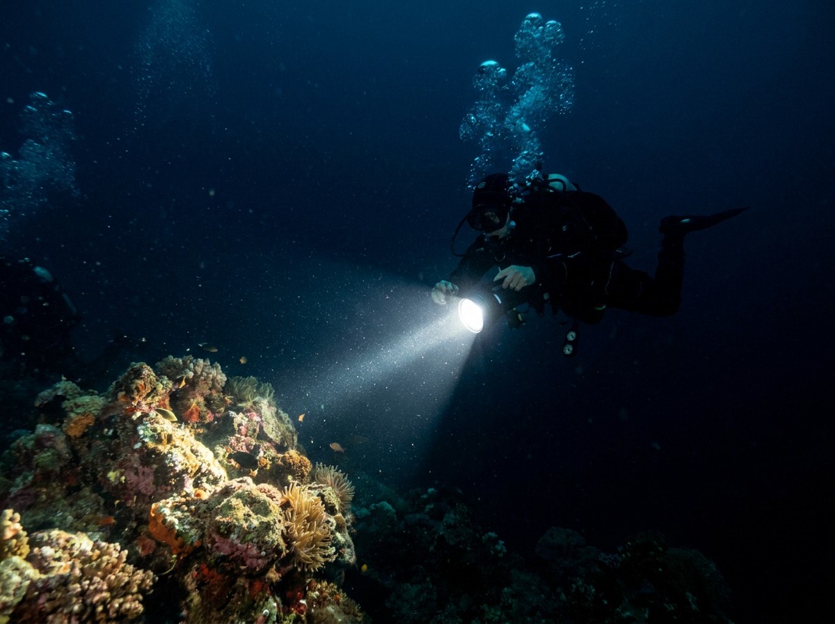 Maritime Diving Flashlight