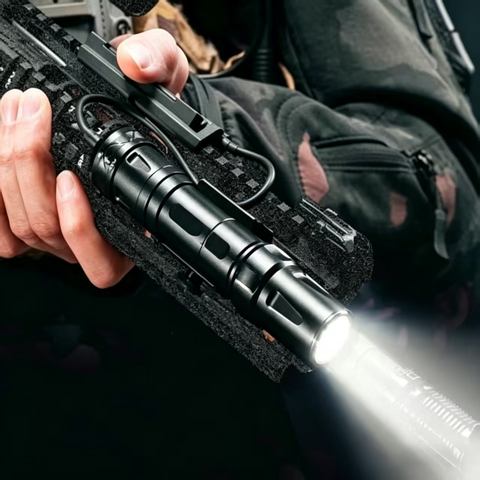 AURORA OD Nano 1200LM IP68 Hunting Light with Remote Switch from AURORA China flashlight manufacturer