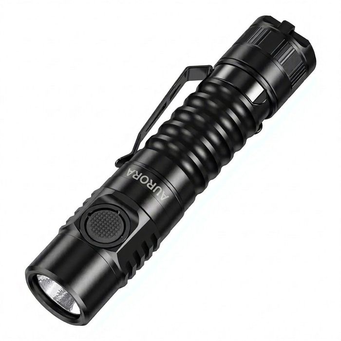 AURORA E5 1200LM High-CRI EDC Flashlight USB-C Magnetic Tail IPX8 90+CRI from AURORA China flashlight manufacturer