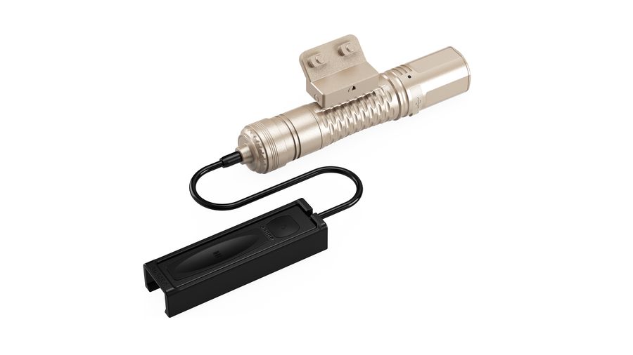 AURORA G2B 2250LM Tactical Hunting Flashlight 600m IPX8 Rechargeable view 2
