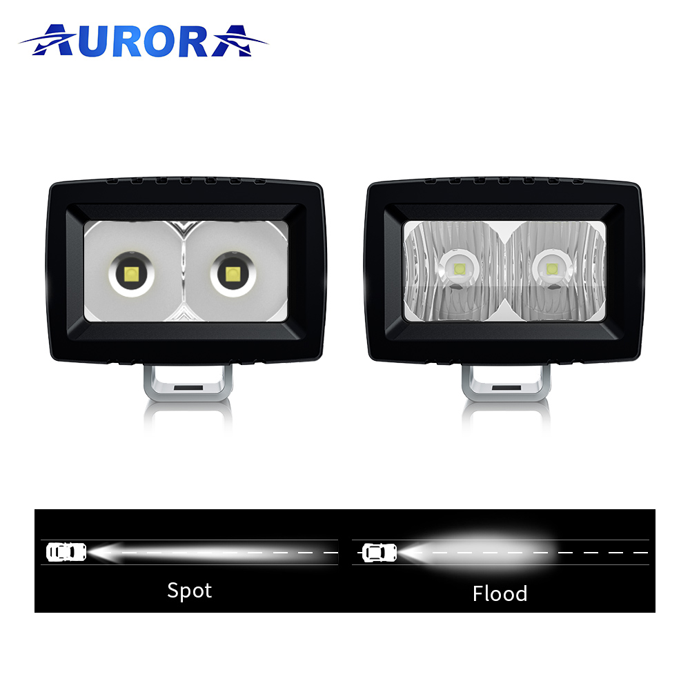 Aurora 2" LED Pods Spot Light 20W Waterproof from AURORA China flashlight manufacturer