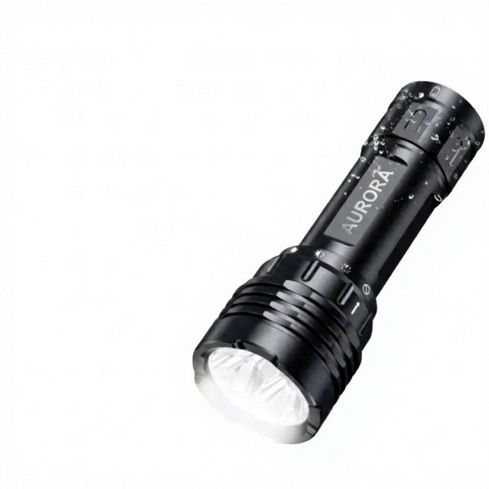AURORA M2 3600LM High-CRI Triple LED Dive Light 150m USB-C Magnetic Control from AURORA China flashlight manufacturer