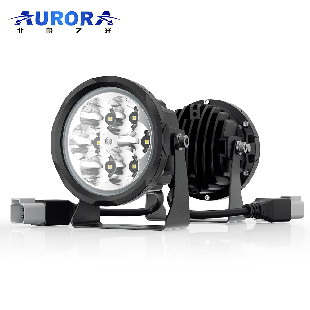 Aurora 4" Round LED Driving Work Light 24W from AURORA China flashlight manufacturer